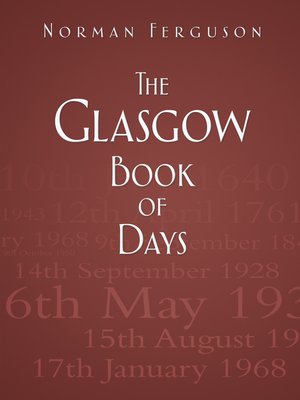 cover image of The Glasgow Book of Days